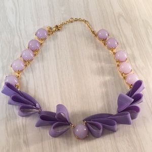 J. CREW PURPLE NECKLACE